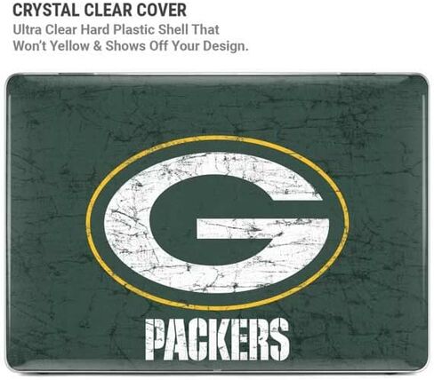 حافظة Skinit + غلاف متوافق مع جهاز MacBook Pro مقاس 16 بوصة (2021) - تصميم مرخص رسميًا من NFL Green Bay Packers in Kuwait