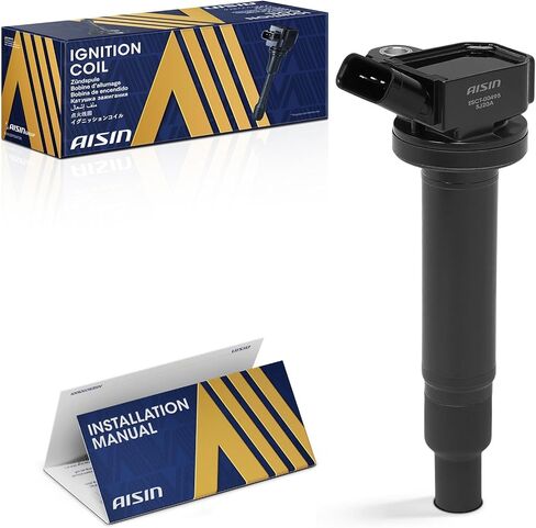 AISIN ESCT-00495 Ignition Coil - Compatible with Toyota Tundra 00-09, 4Runner 03-09, Land Cruiser 98-07, Sequoia 01-09, Lexus LX470 98-07, GX470 03-09, LS430 01-06, GS430 01-07, LX 98-07 - 4.3L 4.7L in Kuwait