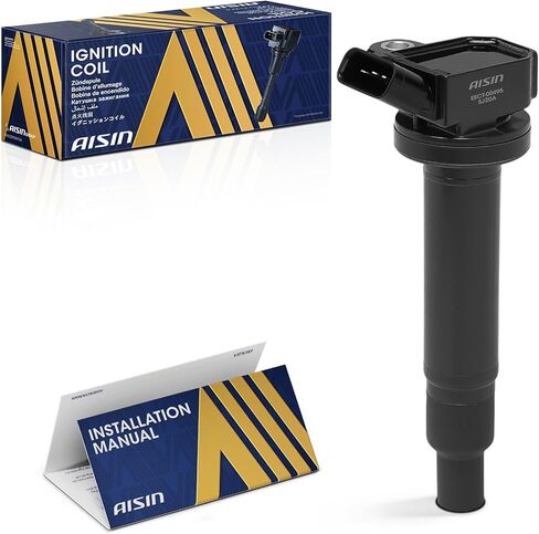 AISIN ESCT-00495 Ignition Coil - Compatible with Toyota Tundra 00-09, 4Runner 03-09, Land Cruiser 98-07, Sequoia 01-09, Lexus LX470 98-07, GX470 03-09, LS430 01-06, GS430 01-07, LX 98-07 - 4.3L 4.7L in Kuwait