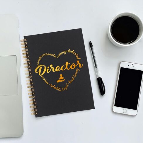 akeke Director Spiral Notebook Gifts for Women Man, Thank You Appreciation Gift for Director Office Supplies Spiral Notebooks AMM33 in Kuwait