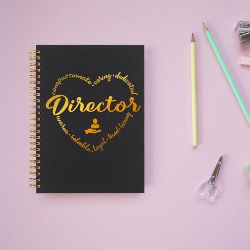 akeke Director Spiral Notebook Gifts for Women Man, Thank You Appreciation Gift for Director Office Supplies Spiral Notebooks AMM33 in Kuwait