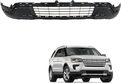 Bumper Cover Plastic Front Lower Replacement for 2018 2019 Explorer FO1015128 JB5Z17D957AB in Kuwait