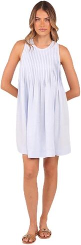 Petal & Pup Women's Daniela-mini-Dress-Blue in Saudi Arabia
