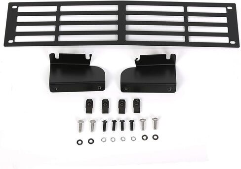 KUAFU Lower Grille Compatible with 2015-2019 Chevy/Chevrolet Silverado 2500 3500 HD Front Bumper Grille Insert Powder Coated Black in Saudi Arabia