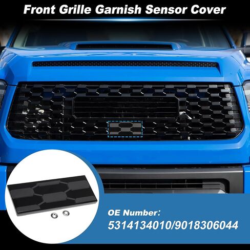 غطاء مستشعر الرادار للشبكة الأمامية لسيارة Toyota Tundra TRD PRO 2018 2019 2020 2021 غطاء مستشعر TSS للشواية رقم 5314134010/9018306044 in Saudi Arabia