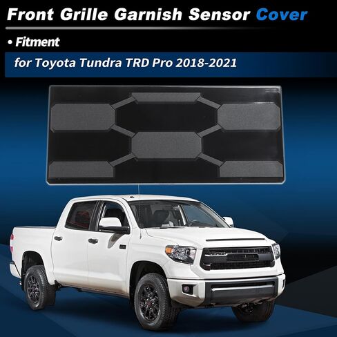 غطاء مستشعر الرادار للشبكة الأمامية لسيارة Toyota Tundra TRD PRO 2018 2019 2020 2021 غطاء مستشعر TSS للشواية رقم 5314134010/9018306044 in Saudi Arabia