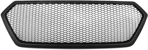 Front Bumper Grille Grill Mesh Guard For Subaru Legacy Outback 2015-2017 Matte Black Gloss Black Carbon Fiber Look in Saudi Arabia