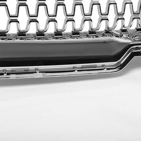 JOLONG Front Bumper Grille W/O Camera Hole Fit for Lincoln Continental 2017-2020 Bumper Hood Grill Replacement For GD9Z8200AA (Chrome) in Saudi Arabia