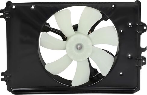 SCITOO Auto Cooling Fan Assembly x1 & Cooling Fan Assembly x1 Compatible with 2009-2015 for Honda for Pilot 3.5L, Engine Cooling Fan Assembly Replacement in Saudi Arabia