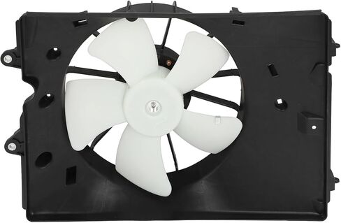 SCITOO Auto Cooling Fan Assembly x1 & Cooling Fan Assembly x1 Compatible with 2009-2015 for Honda for Pilot 3.5L, Engine Cooling Fan Assembly Replacement in Saudi Arabia
