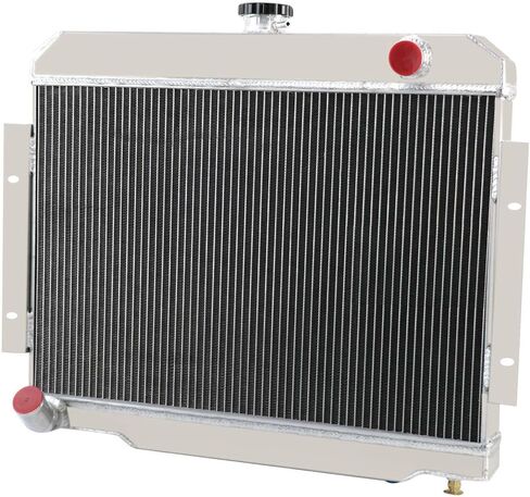 3 Row Radiator for 1972-1986 Jeep CJ CJ5 CJ6 CJ7 Scrambler 5.0L Radiators Electric Fan with Relay kit in Kuwait