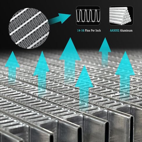 3 Row Radiator for 1972-1986 Jeep CJ CJ5 CJ6 CJ7 Scrambler 5.0L Radiators Electric Fan with Relay kit in Kuwait