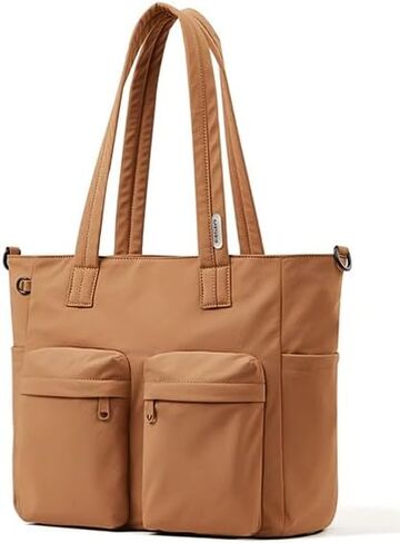 aji Tote Bag for women work, Water-Resistant Tote Bag with Multi Pockets,for Work/Travel/College/Daily in Saudi Arabia