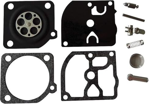 طقم إصلاح طقم الحجاب الحاجز المكربن ​​متوافق مع مناسب لمنشار Zama RB-39 C1Q-M27 -M28 -H14 -H19 -H27 -H32 CARB Homelite 250 McCulloch 38cc 35cc 32cc in Kuwait