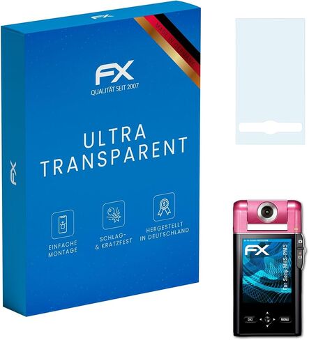 atFoliX Screen Protection Film Compatible with Sony MHS-PM5 Screen Protector, Ultra-Clear FX Protective Film (3X) in Kuwait