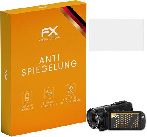atFoliX Screen Protector Compatible with Canon Legria (Vixia) HF S21 Screen Protection Film, Anti-Reflective and Shock-Absorbing FX Protector Film (3X) in Kuwait