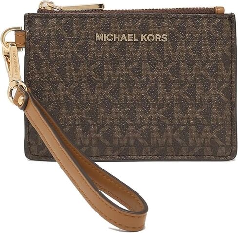 MICHAEL Michael Kors Mercer Small Coin Purse Brandy One Size in Kuwait