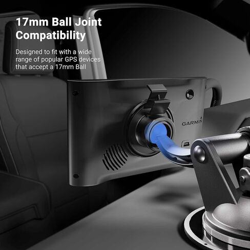 ترقية بديلة من Arkon أو قاعدة تثبيت إضافية للوحة القيادة على الزجاج الأمامي لـ Garmin nuvi 40 50 1450 1200 GPS in Kuwait