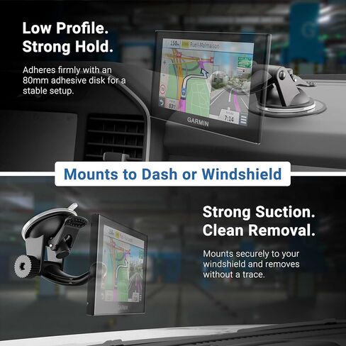 ترقية بديلة من Arkon أو قاعدة تثبيت إضافية للوحة القيادة على الزجاج الأمامي لـ Garmin nuvi 40 50 1450 1200 GPS in Kuwait