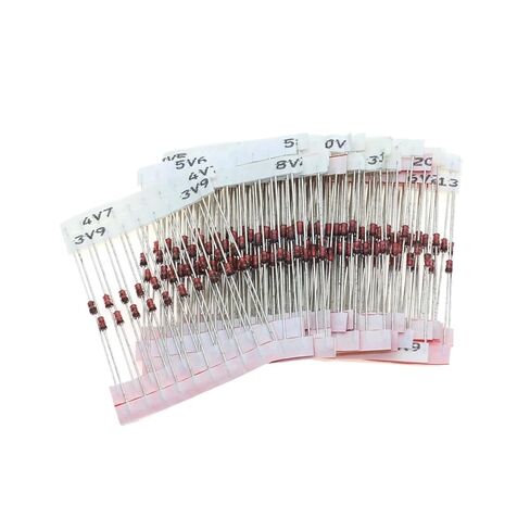 260pcs 26value DO-41 1W Diode Assorted Kit 3.3V 3.6V 5.1V 5.6V 7.5V 10V 12V 13V 15V 18V 20V 22V 24V 30V 33V 39V in Saudi Arabia
