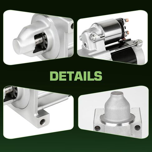 New Starter for Kawasaki FH721V FH680V FH641V FH601V FH500V for John Deere Tractor 325 335 GT245 LX277 LX280 | Replaces 21163-7002, 21163-7014, 21163-7026,435-012 0.6KW 9-Teeth Starter Motor in Kuwait