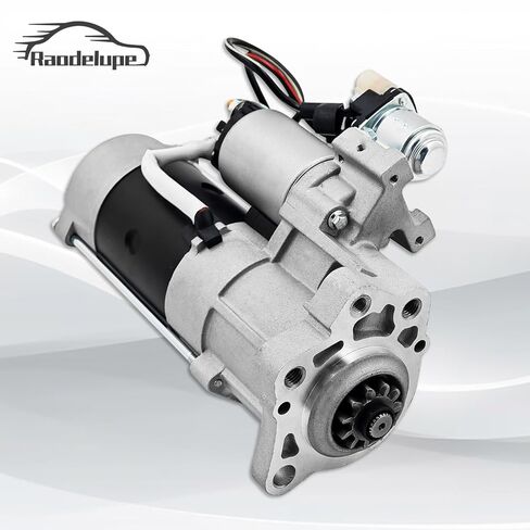 M008T55371 Starter Compatible with Mitsubishi Fuso FE 4M50 Sterling 360 4M50 4.9L 2000-2008 M008T55371ZC RM241969E RM221564E M8T55371ZC M8T55371 ME221564 ME241969 ME2H6020C S80278 in Kuwait