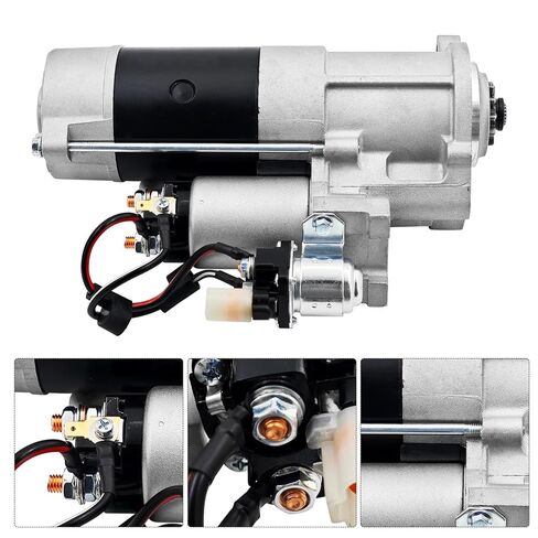 M008T55371 Starter Compatible with Mitsubishi Fuso FE 4M50 Sterling 360 4M50 4.9L 2000-2008 M008T55371ZC RM241969E RM221564E M8T55371ZC M8T55371 ME221564 ME241969 ME2H6020C S80278 in Kuwait