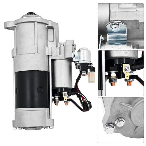 M008T55371 Starter Compatible with Mitsubishi Fuso FE 4M50 Sterling 360 4M50 4.9L 2000-2008 M008T55371ZC RM241969E RM221564E M8T55371ZC M8T55371 ME221564 ME241969 ME2H6020C S80278 in Kuwait