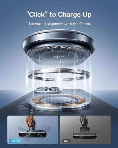 Baseus [محدث] لحامل Magsafe للسيارة، حامل هاتف مغناطيسي 25N للسيارة، حامل للهاتف الخلوي متوافق مع iPhone 15 14 13 12 Pro Plus Max Mini، سبائك التيتانيوم ذات الذاكرة القابلة للانحناء لجميع لوحات القيادة in Kuwait