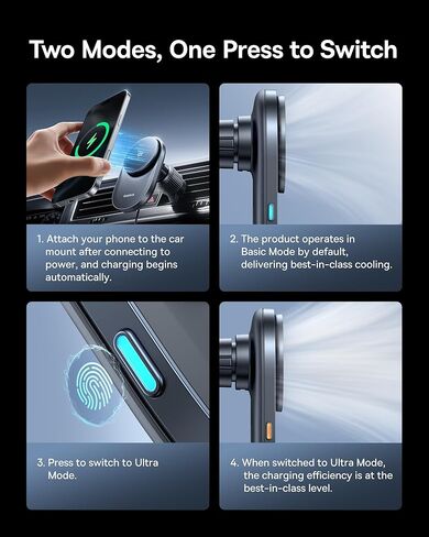 Baseus [محدث] لحامل Magsafe للسيارة، حامل هاتف مغناطيسي 25N للسيارة، حامل للهاتف الخلوي متوافق مع iPhone 15 14 13 12 Pro Plus Max Mini، سبائك التيتانيوم ذات الذاكرة القابلة للانحناء لجميع لوحات القيادة in Kuwait