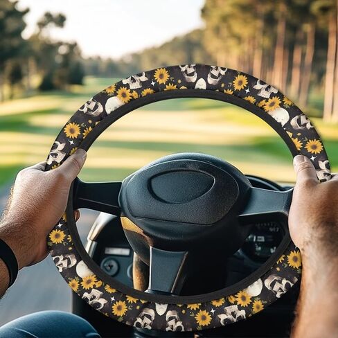Golf Cart Steering Wheel Protector - Sea Turtle Club Car Steering Wheel Protective Cover Lightweight Golf Cart Accessories Easy to Install Universal for Men Women in Kuwait
