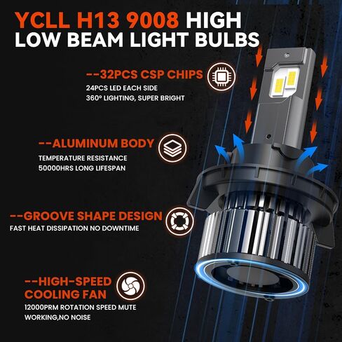 YCLL Compatible with Chevy Cruze 2011 2012 2013 2014 2015 Bulb Combo Pack, in Kuwait