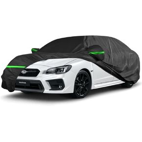 غطاء سيارة Subaru Forester 2009-2023، غطاء خارجي للحماية من أشعة الشمس فوق البنفسجية والغبار والثلج، مقاوم للماء 190T لجميع الأحوال الجوية مع باب بسحاب in Kuwait