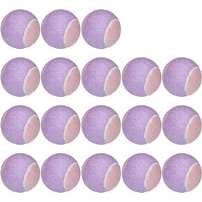 Tennis Ball, 18 Packs Pressure Training Tennis Practice Balls for Novice Player, Pet Dog Playing Balls Tennis Balls for All Court Types