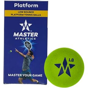 Master Athletics Low Bounce Platform Tennis Balls (Box of 2)