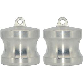 VARMHUS Trash Pump Adapter Dust Cap/Dust Cover,Type DP Cam and Groove Hose Pipe Fitting Coupler,Stainless Steel 316 (1")