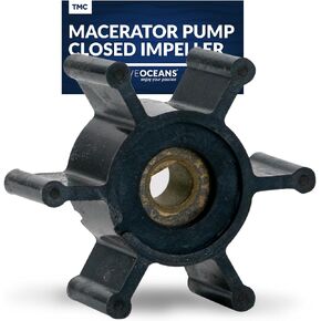 Five Oceans TMC Marine Macerator Pump Closed Impeller for Boats, FO1439