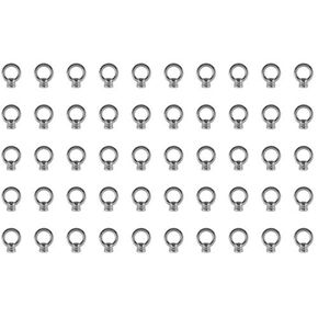 US STAINLESS 50 Pieces Stainless Steel 316 Lifting Eye Nut 1/4" UNC Marine Grade