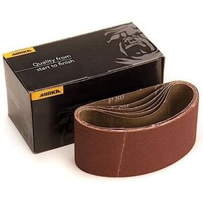 Mirka 3x21 Hiolet-X Portable Belt 100Grit (Sold 10 per pack)