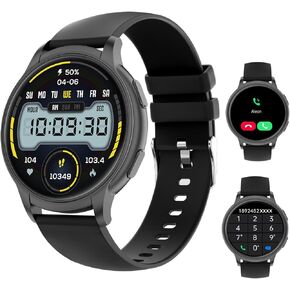 Smart Watch for Women, BT Answer/Dial Call &Sleeping Monitor, Android Blood Pressure Watch, Touchscreen Slim Calories Burned bp and Heart Rate Female Running Tracker Watch for iOS