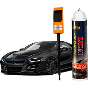 Touch Up Paint For Cars, Automotive Black Car Paint Pen Scratch Repair Two-In-One Touch Up Paint, Premium Car Scratch Remover for Deep Scratche 0.4 fl oz
