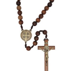 Intercession Wall Display Solid Wood Rosary