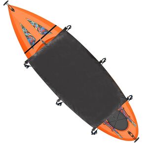 Chuanke Universal Kayak Cockpit Cover UV60+ Heavy Duty Oxford Fabric with PVC Coating 100% Waterproof Seal Cockpit Cover for Transportable and Indoor.