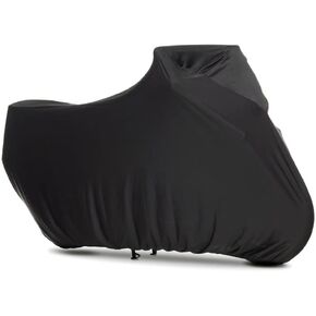 Indoor Motorcycle Cover Soft Stretch Dustproof Cover Compatible with All Motor, 96 inches