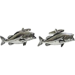 Bass Fish Cufflinks