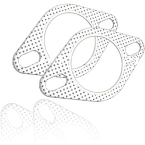 قطعتان من حشية عادم السيارة مقاس 2.5 بوصة، حشية شفة عادم 2 مسمار، بديل مثالي OEM#120-06310-0002، حشية مادة مقاومة للحرارة العالية in Kuwait