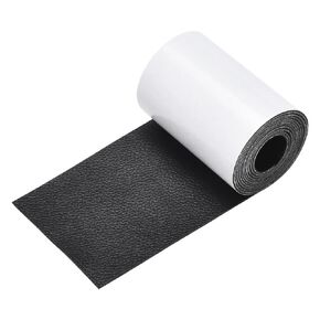 Craftopia Leather Repair Patch - Leather Repair Tape - Patches for Furniture - Restore Your Furniture with Ease - Self Adhesive Leather Repair Patch - Leather Tape for Couch, Chair, Car Seat - Black