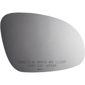 Burco 4104 Left Side Mirror Glass for VW Eos GTI Jetta Passat R32 Rabbit (2005 2006 2007 2008 2009 2010 2011 2012 2013 2014)
