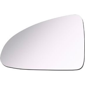 Mirror Glass fit for 2004 2005 2006 2007 2008 Chevy Malibu Passenger Right Side Mirror Glass RH No Backing Plate Convex Including Adhesive(only fit early 2008 old style vehicle)