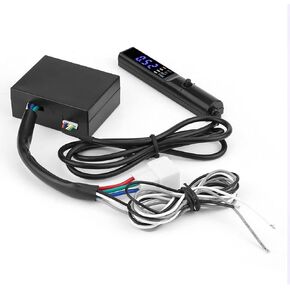مؤقت توربو ANGGREK، جهاز مؤقت توربو معدل تلقائي عالمي 12 فولت، شاشة LED رقمية، مبطئ وقت ركن السيارة in Kuwait